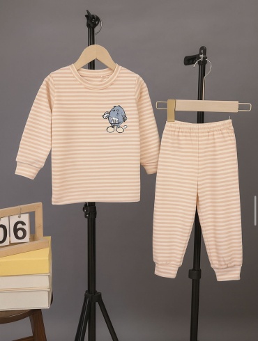 Пижама Child store белый, розовый