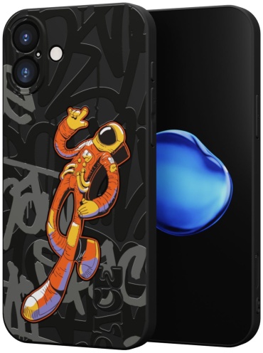 Чехол Mcover для Apple iPhone 16 Plus рисунок