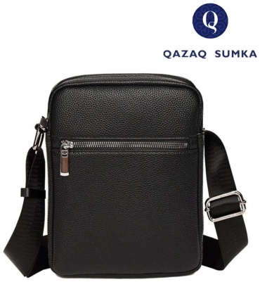 Барсетка QAZAQSUMKA экокожа черный