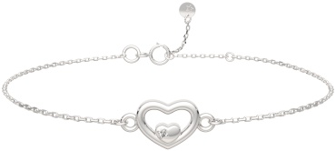 Lucente Silver ZO-06D0086.ZZ_18 длина 18 см, вес 1.41 г серебро, плетение фантазийное