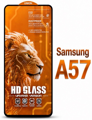 Стекло Union для Samsung Galaxy A57 черный