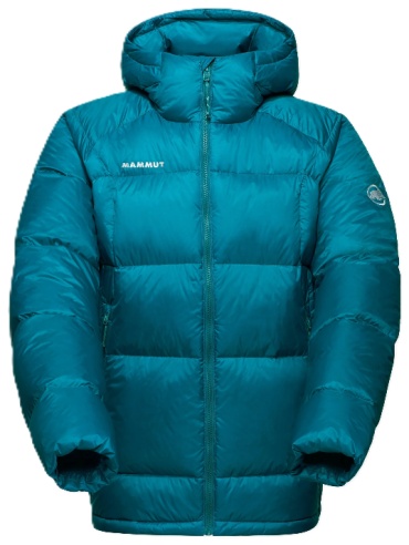 Пуховик Mammut бирюзовый