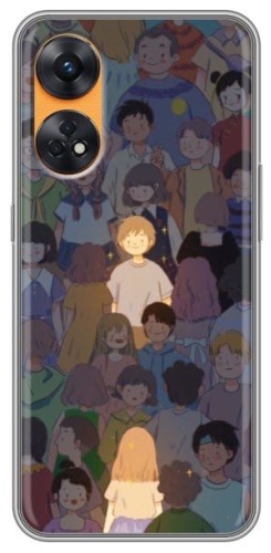 Чехол для OPPO Reno 8T рисунок