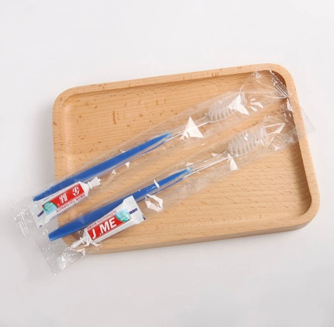Toothbrush Одноразовый зубная щетка средняя 100 шт зубная щетка средняя 100 шт