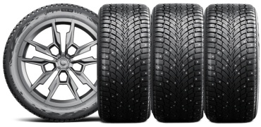 Ikon Tyres (Nokian) Autograph Ice 10 SUV 235/55 R20 102 T с шипами + бесплатный шиномонтаж