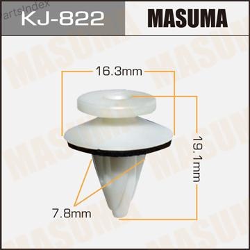 MASUMA Клипса Крепежная KJ822
