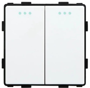 Выключатель клавишный SMARTHOME MP004-WT, белый