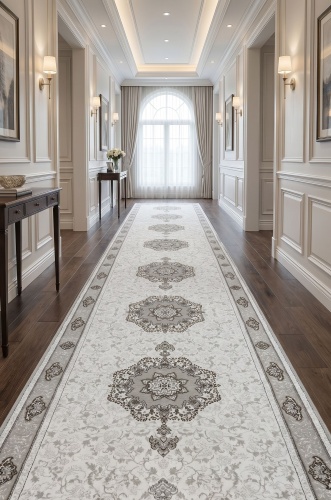Ковровая дорожка Bal Carpet короткий ворс, хлопок, полиэстер, 100 см x 5.5 м
