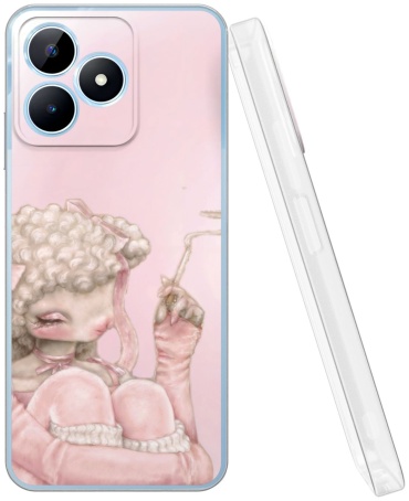 Чехол Mcover для Realme Realme Note 50, C51, C53 рисунок