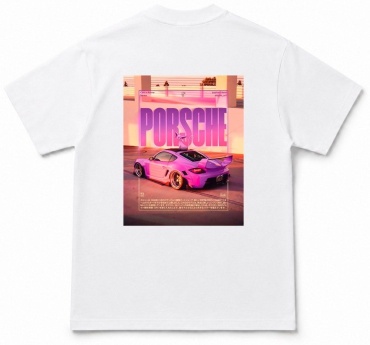 Футболка Players Porsche белый