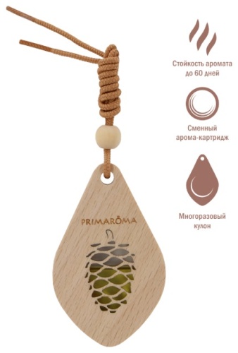 AZARD ароматизатор деревянный AR0KW005 Шишка