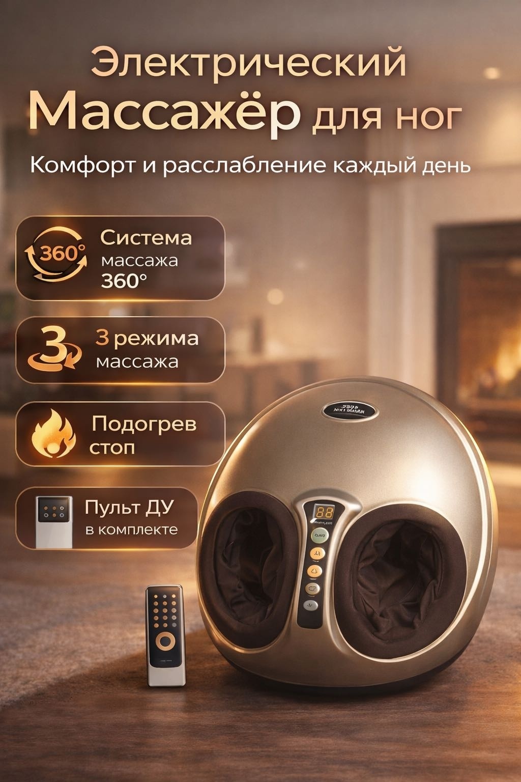 Массажер ABIX Z100 PRO напольный акупунктурный, воздушно-компрессионный, роликовый