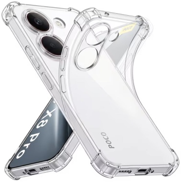 Чехол Nati.aks для POCO X8 Pro прозрачный