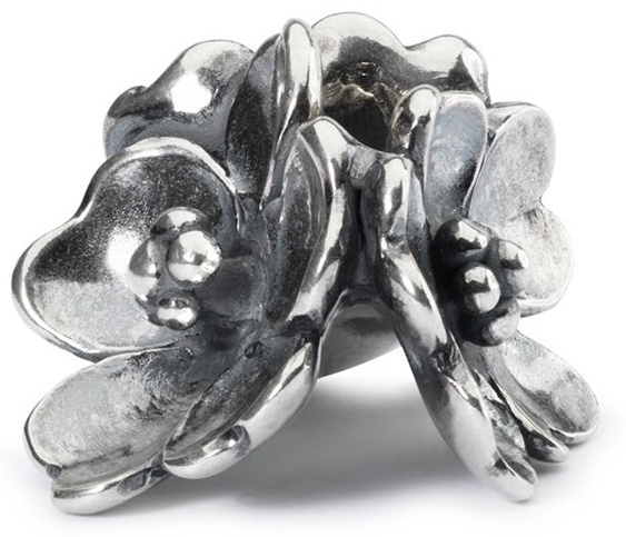 Шарм Trollbeads TAGBE-40086 вес 4.89 г серебро, без вставок
