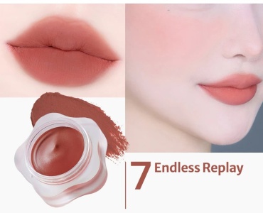 Dear May Pure Falling Mood Lip Pot No. 07 Endless Replay Оттеночный Бальзам для Губ Коричневый 6.5g бальзам оттеночный для губ N0 07 Endless Replay