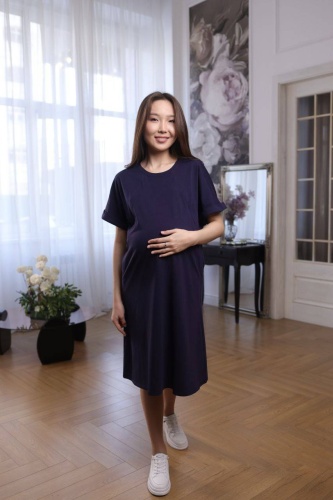 Повседневное платье Sweetmama.kz синий