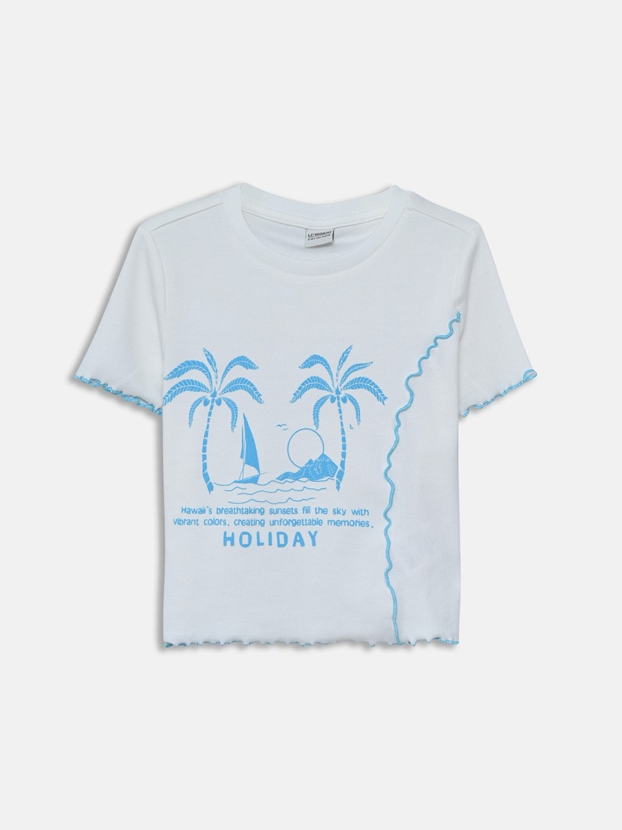 Футболка LC Waikiki бежевый