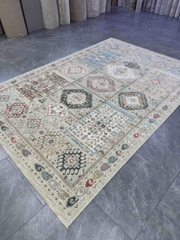 Ковер ДОМ КОВРОВ 250x350 см, короткий ворс, Турция