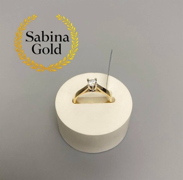 Кольцо Sabina Gold SBN-KLS-NOV-134 размер 18 вес 2.27 г золото, фианит