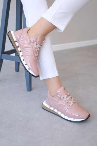 Кроссовки FastStep Women Genuine Leather Women Daily Shoes 167ZA40046-3 светло-розовый