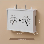 Полка 653510093, 26х8.5x37.5 см, белый