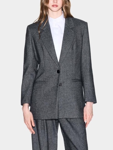 Пиджак Armani Exchange серый