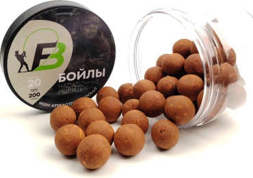 Fishing Band Бойлы насадочные растворимые (в банке) Mandarin 20 мм 200 гр 0152 мандарин 0.2 кг