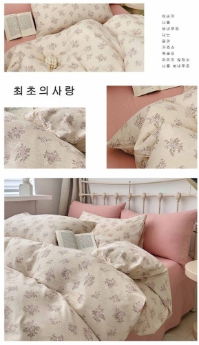 Комплект Novera home 1-спальный муслин, 1 наволочка: 48x74 см