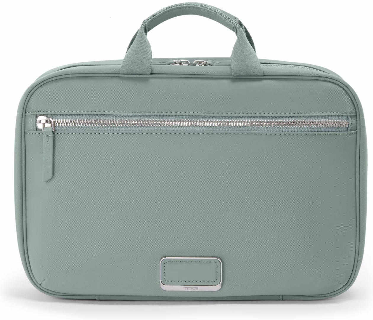 TUMI косметичка нейлон зеленый 20X28 см