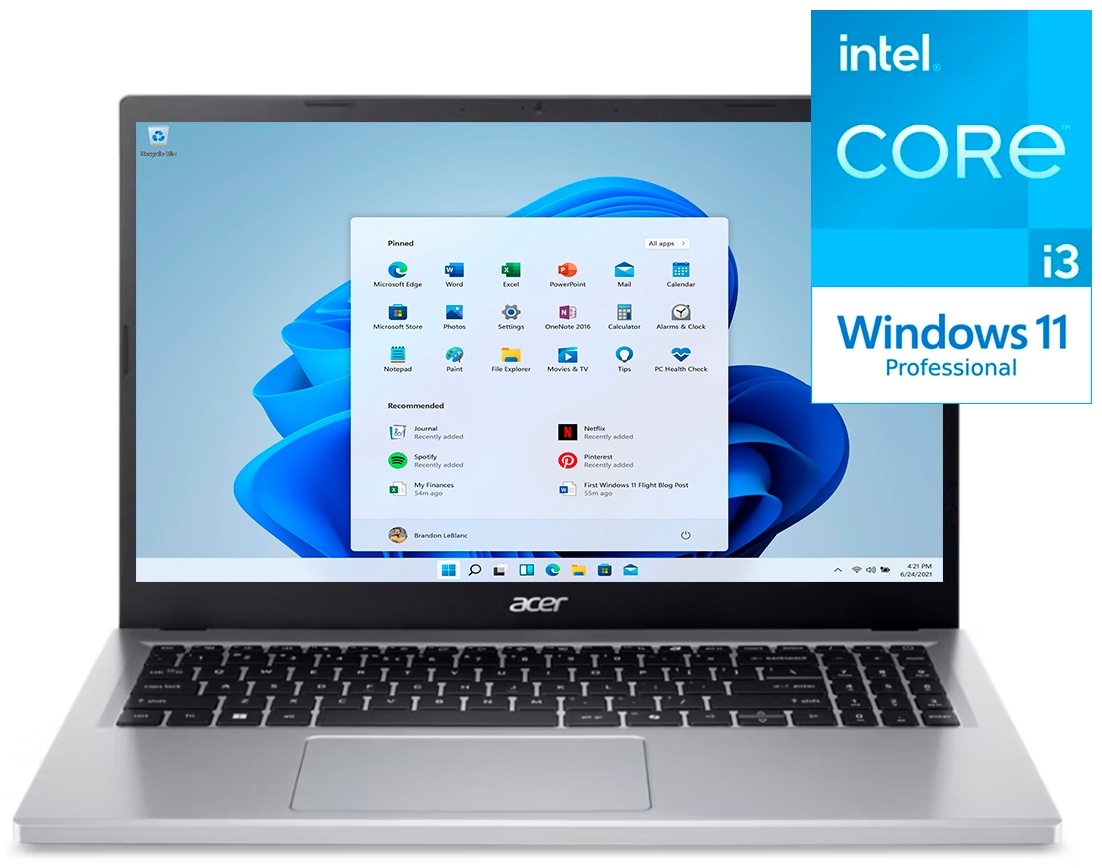 Ноутбук Acer Aspire Go 15.6" / 8 Гб / SSD 512 Гб / Win 11 Pro / AG15-31P / NX.KX5ER.003
