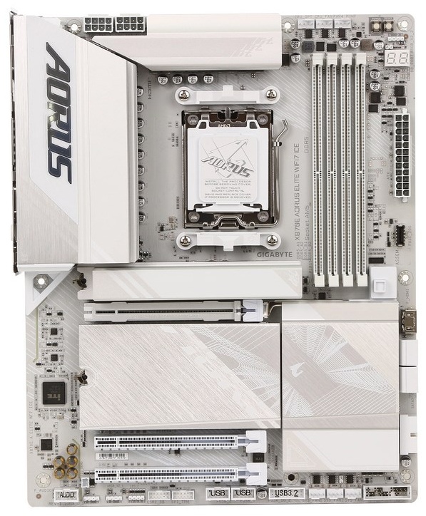 Материнская плата GIGABYTE X870E A ELITE WF7 ICE (REV1.2)