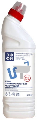 Гель ЭкспоДек универсальный с хлором Эффективная формула 0.75 кг