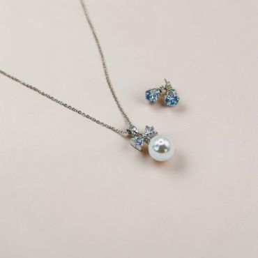 Подвеска Hatira медицинская сталь, кристаллы Swarovski