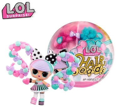 Кукла-сюрприз L.O.L. Surprise! Hair Beads 8 см