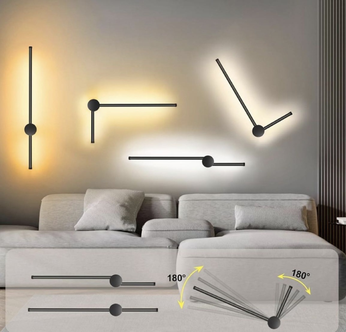 Бра настенный Dara LED, черный
