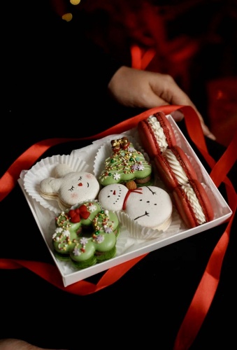 Bon macarons Магия праздника 15*20см