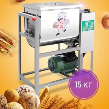 Тестомес BACKERCRAFT 15 KG 20 л серебристый