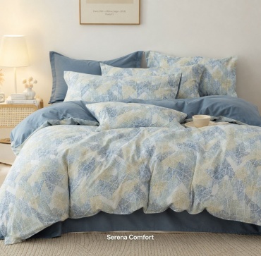 Комплект Serena Comfort 2-спальный хлопок, 2 наволочки: 48x74 см