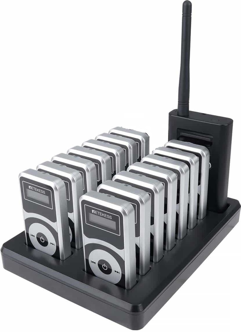 Экскурсионное оборудование Retekess T130P-T131P черный, серебристый