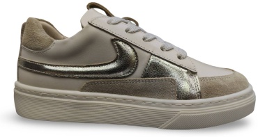 Кеды Dalton shoes бежевый, золотой