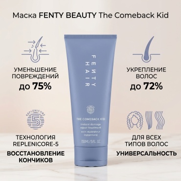 FENTY BEAUTY маска The Comeback Kid Instant Damage Repair Hair Treatment 150 мл