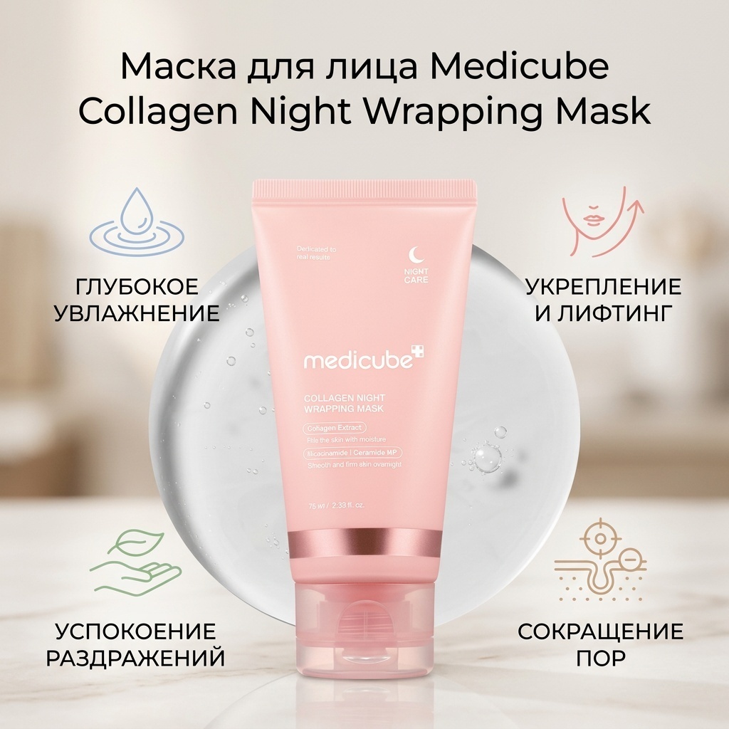 Маска для лица Medicube гелевая 6431876 75 мл