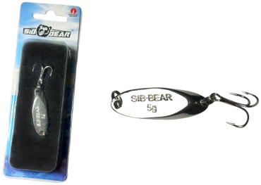 Блесна SibBear Kastmaster SIB-2-5-12# 1 шт 37 мм 12# (Серебро)