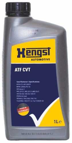 Масло синтетическое HENGST Масло трансмиссонное ATF CVT 1 л