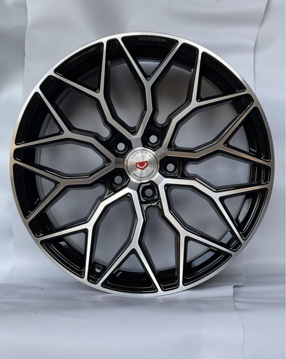 Rainbow Dance Audi/Volkswagen 8x18/5x112 D66.6 ET35 4 диска черный, серебристый