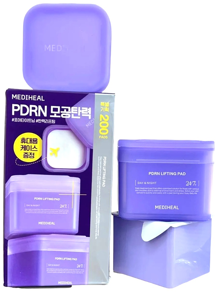 Mediheal пилинг PDRN Lifting Pad Лифтинг Пилинг-Пэды с ПДРН 200 шт 340 мл