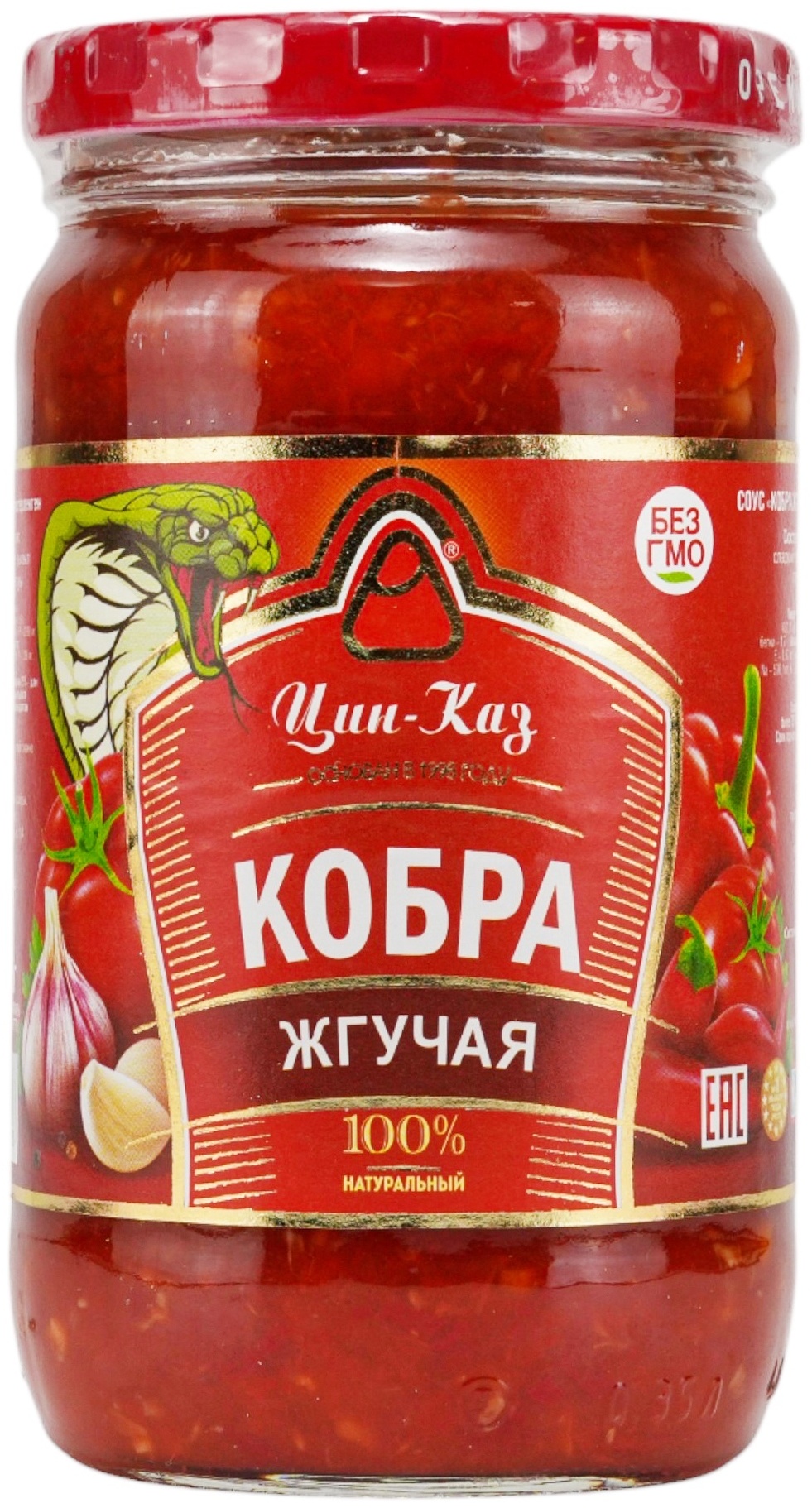 Цин-Каз соус кобра жгучая 345 г