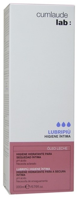 Cumlaude Lab Lubripiù Intimate Hygiene Увлажняющий очищающий интим-гель 200мл гель для интимной гигиены 200 мл