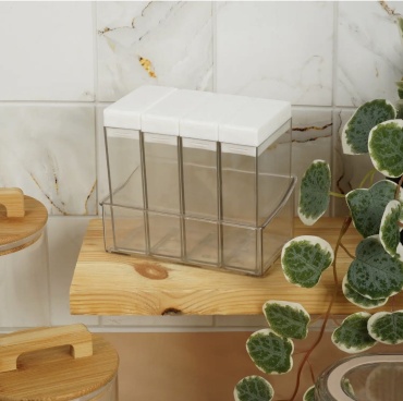 O'Kitchen набор для специй на подставке, полипропилен
