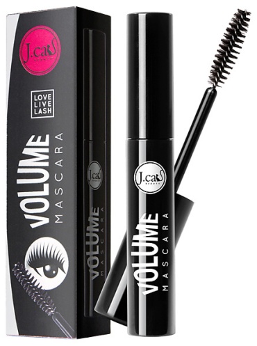 Тушь для ресниц JCAT BEAUTY Тушь для ресниц объемная LOVE LIVE LASH 102 8г для объема черный